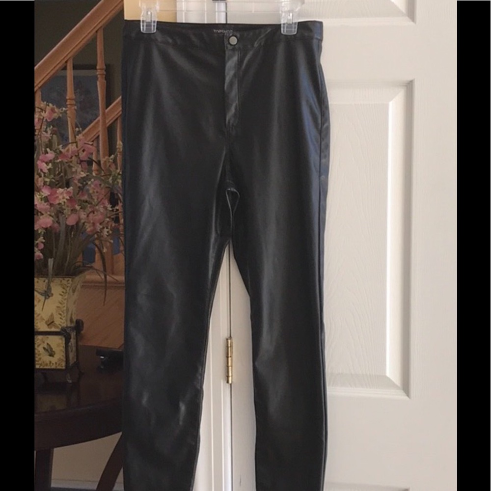 TopShop faux leather pants Size 8 NWOT